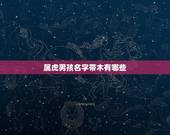 属虎男孩名字带木有哪些，虎宝宝男孩木字旁更好听