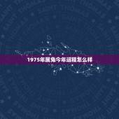 1975年属兔今年运程怎么样 1975属兔运势如何