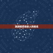 测测暗恋你的人的姓名，输入你的ID或名字，测试一下本吧哪个暗恋你