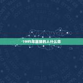 1995年属猪的人什么命，1995年是什么命，1995年出生是什么命