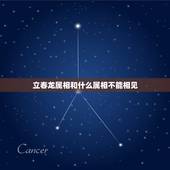立春龙属相和什么属相不能相见，龙和什么属相相克