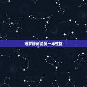 塔罗牌测试另一半性格，塔罗牌测试另一半，帮我解释下谢谢？