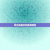 男女孩最好的属相婚配，属相婚配
