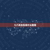 七八年出生是什么属相，生于一九七八年的人属相是什么？