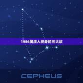 1986属虎人终身的三大坎，1986年属虎2021年婚姻