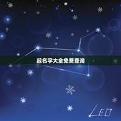 起名字大全免费查询，宝宝起名大全在线起名