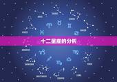 十二星座的分析，十二星座解析