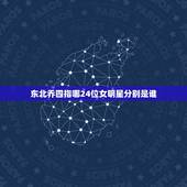 东北乔四指哪24位女明星分别是谁，他是东北“著名”悍匪，狠起来连自己都