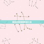 属鼠的属相婚配表大全，属相婚配表，属鼠的和什么属相最配