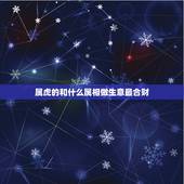 属虎的和什么属相做生意最合财，属虎的做生意和什么属相和