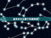 金木水火土哪个代表财运，为什么会有金木水火土