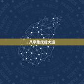 八字走戊戌大运，戊戌大运是什么运气