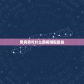 属狗男与什么属相婚配最佳，属狗男和什么属相的女性结婚最合适