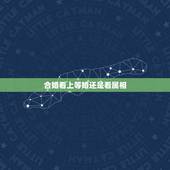 合婚看上等婚还是看属相，二婚是不是也要看属相婚配