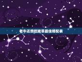 老牛还想吃嫩草最佳婚配表，一只老牛吃嫩草就只能配一直老牛，还秀恩爱。恶