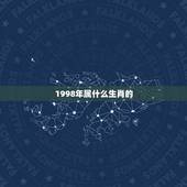 1998年属什么生肖的，1998年属什么生肖