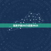 生孩子选2022还是2023，生孩子选日子