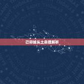 己卯城头土命理解析，五行城头土闭执位