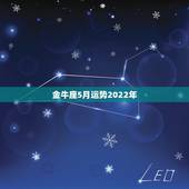 金牛座5月运势2022年，金牛座2022年运势