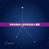 马年出生的人与羊年出生人婚配，属马和属羊的配吗