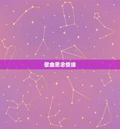 歌曲思念情缘，昨夜在梦中与你相见，痴痴的望着你的容颜什么歌