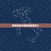 男虎和龙女婚配指数是多少，男属虎女属龙相婚配表
