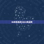 86年生肖虎2022年运势，生肖虎运势2022年运程