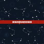 属兔的相生相克的属相，属相相生相克关系