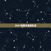 2021年属牛宝宝乳名，2021年属牛的男孩叫什么名字