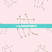 12生肖最佳婚姻配对，十二生肖如何婚配最好命，很准，很邪门