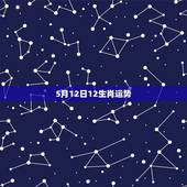 5月12日12生肖运势，开什么生肖2016年5月12日21点开什么生肖