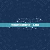 今日吉时和财神方位一卜易居，2023414吉时财神方位？