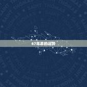 67年羊的运势，67年属羊的和79年属羊的为什么在财运上总是79年的好