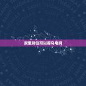 家里财位可以养乌龟吗，乌龟可以放在客厅养吗