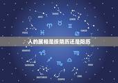 人的属相是按阴历还是阳历，生肖属相是按阴历还是阳历算？