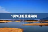 1月9日的星座运势，国历1997年1月9日是什么星座？