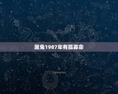 属兔1987年有孤寡命 属兔几月出生最好