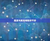 属龙与属龙婚配好不好，属龙跟属龙婚姻好不好