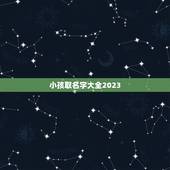 小孩取名字大全2023 小孩起名大全100分男孩名字