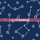 2022年下半年属蛇运势，属蛇2023年运势及运程每月运程