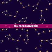 属马2022年可以结婚吗，属鼠和属狗的人适合在2022结婚吗