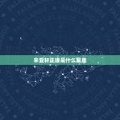 宋亚轩正缘是什么星座，宋亚轩幸运数字？