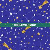 易经八卦生辰八字起名 牛宝宝取名宜用字