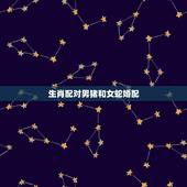 生肖配对男猪和女蛇婚配，男属蛇，女属猪，他们相配吗？
