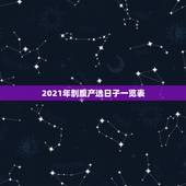 2021年剖腹产选日子一览表，2021年3月牛宝宝剖腹产吉日