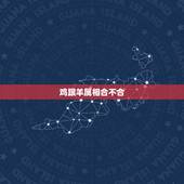 鸡跟羊属相合不合，属鸡和羊属相合不合