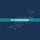 男63属兔婚配属相最好，63年男性和什么属相最配