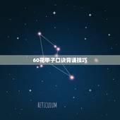 60花甲子口诀背诵技巧，六十甲子纳音表全表图