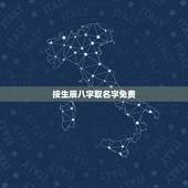 按生辰八字取名字免费，按生辰八字免费起名