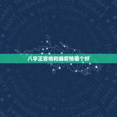 八字正官格和偏官格哪个好，紫微天相在事业宫详解
